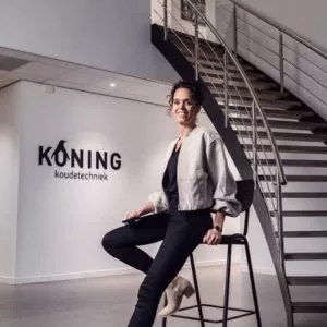 Marlijn de Koning - directielid Koning Koudetechniek